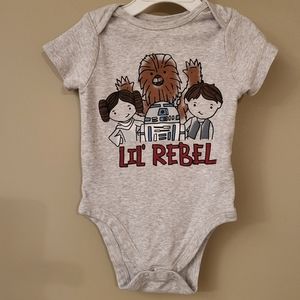 Star Wars "Lil' Rebel" onesie/bodysuit
